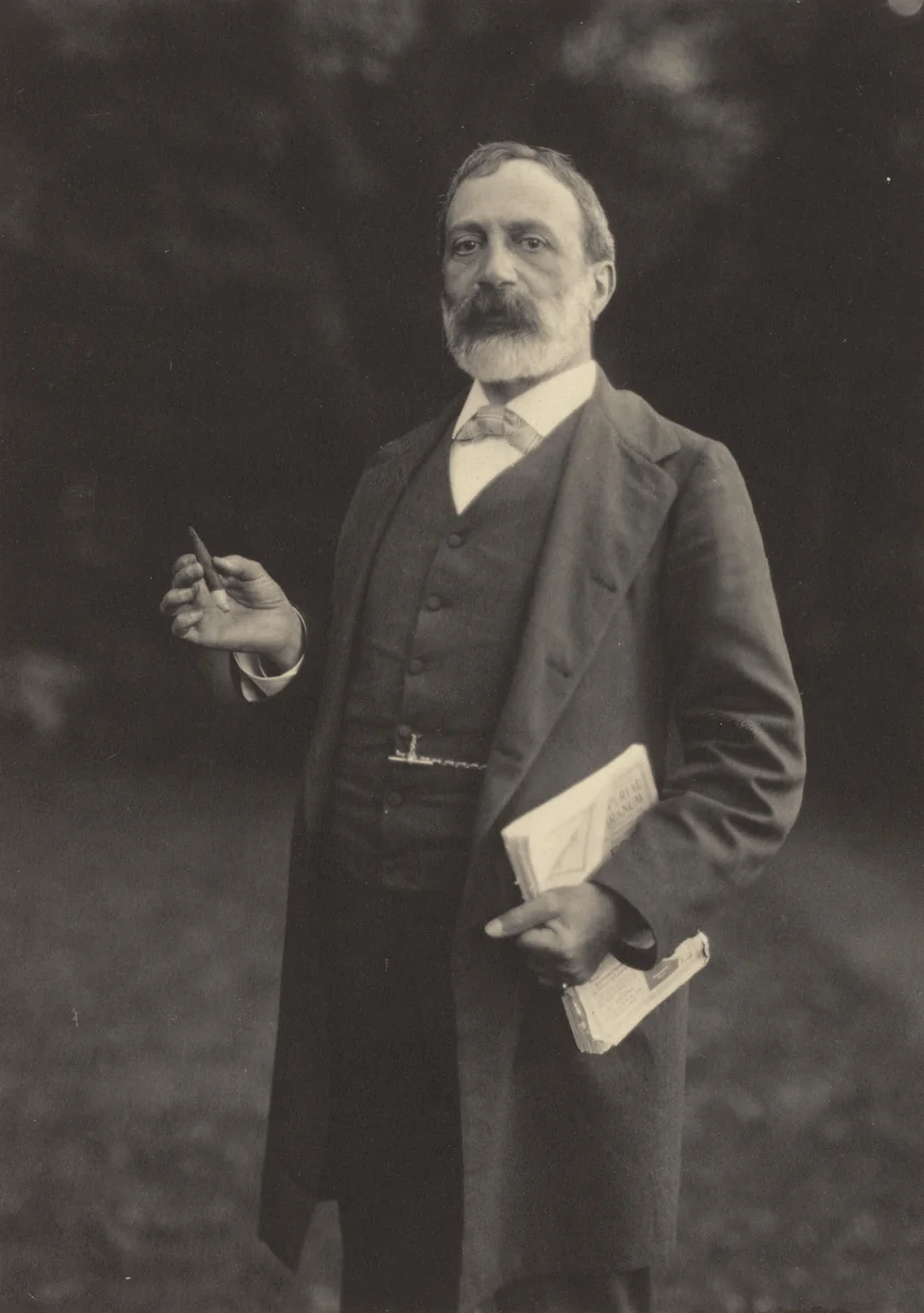 Professor Werner by Alfred Stieglitz, photograph, 1895