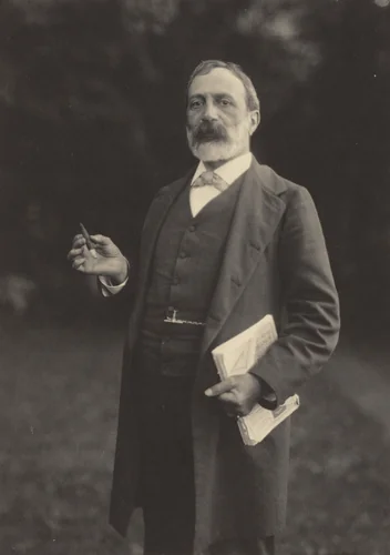 Professor Werner by Alfred Stieglitz, photograph, 1895