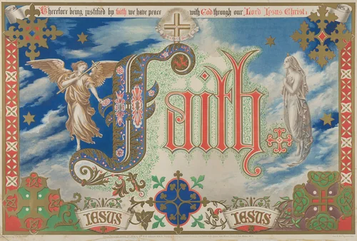 Faith by Freeman Gage Delamotte, print, 1864