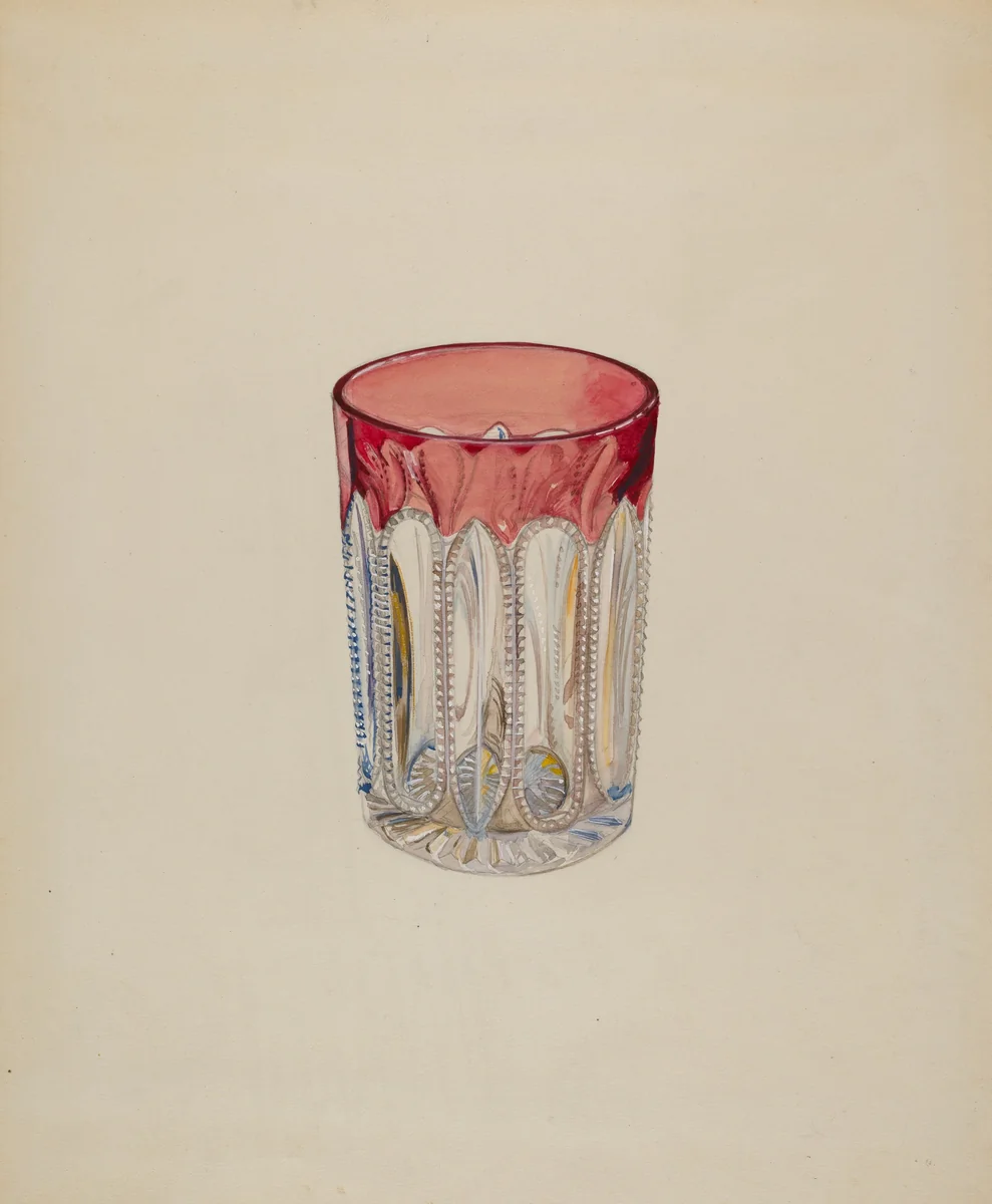 Tumbler by Ralph Atkinson, index of american design, 1936