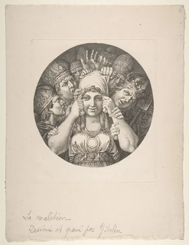 La Coaltion by Esprit-Antoine Gibelin, print, 1750-1813