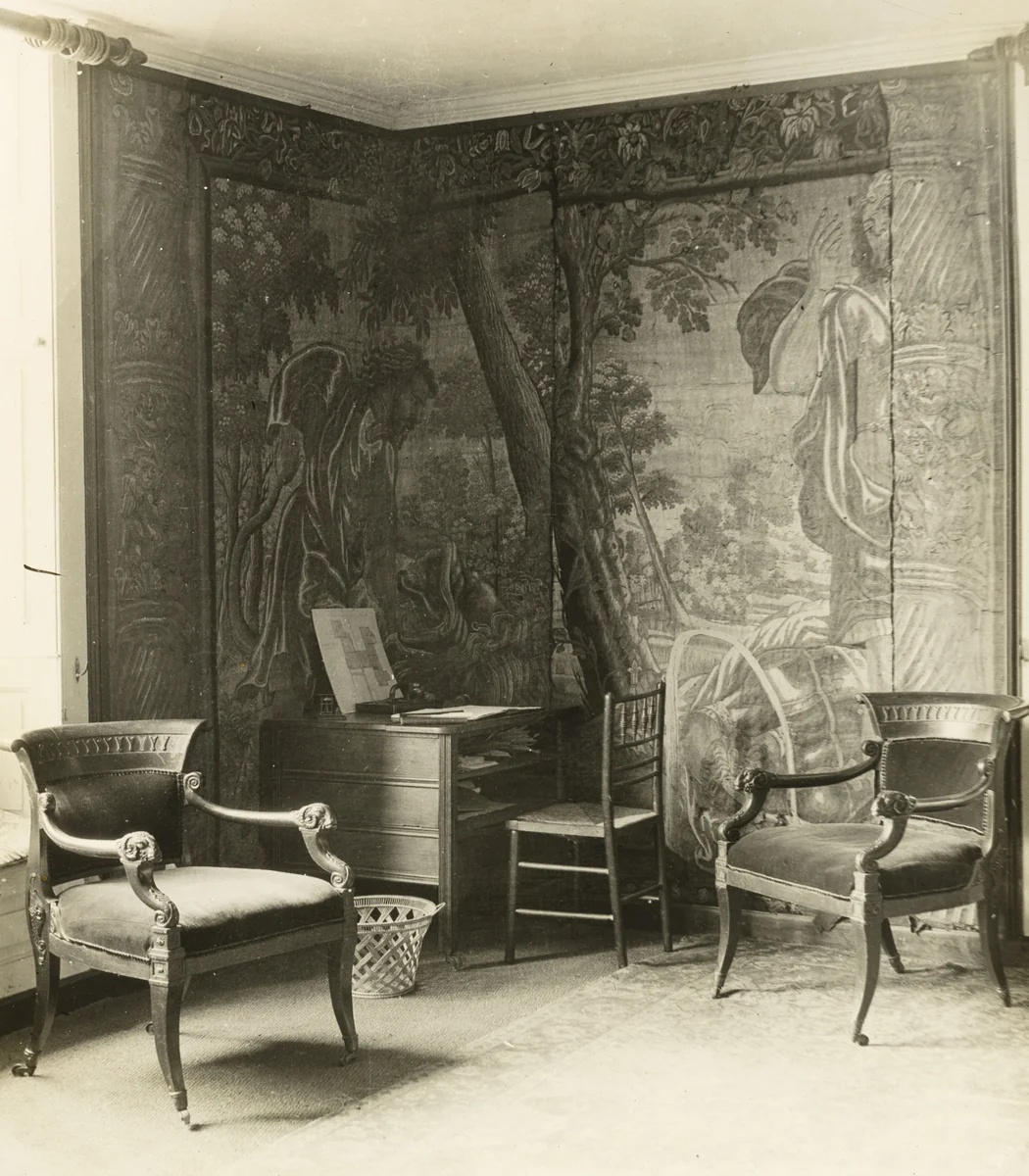 Kelmscott Manor: In the Tapestry Room by Frederick Evans, photograph, 1896