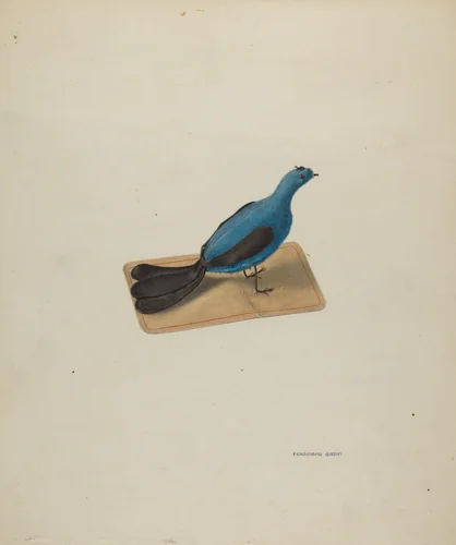 Pin Cushion by Ferdinand Badin, index of american design, 1939