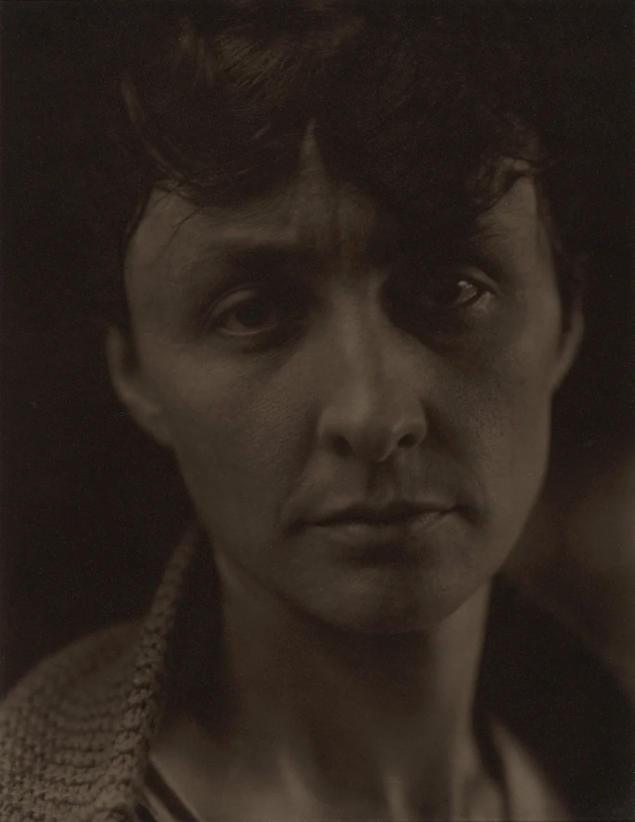 Georgia O'Keeffe by Alfred Stieglitz, photograph, 1918