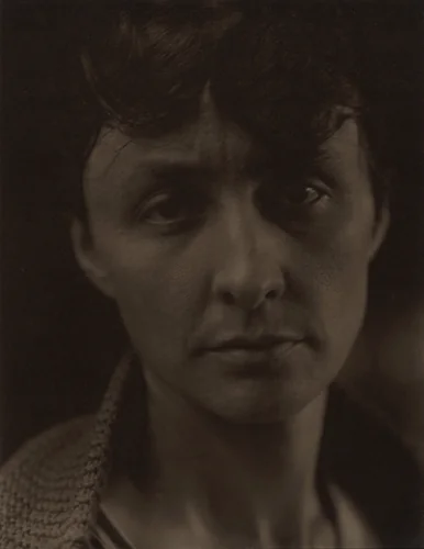 Georgia O'Keeffe by Alfred Stieglitz, photograph, 1918