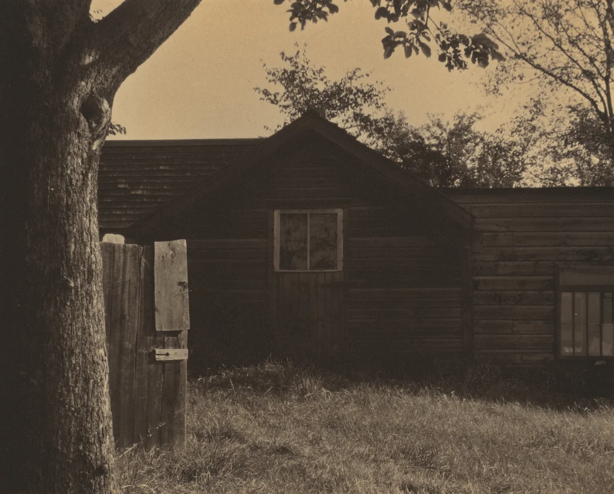 The Barn by Alfred Stieglitz, photograph, 1922