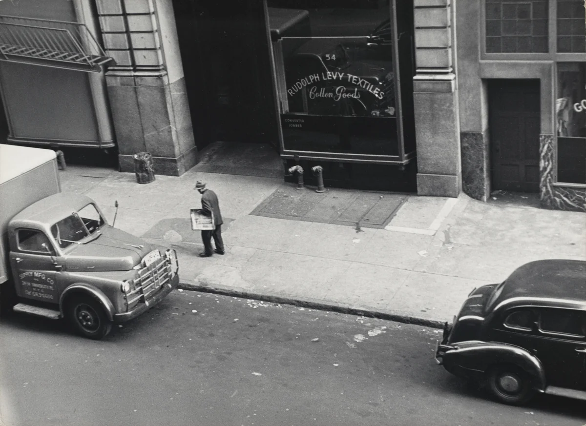 The Fruit Peddler, Early Afternoon by Robert Frank, photograph, 1951