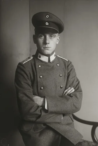 Second Lieutenant by August Sander, photograph, 1911