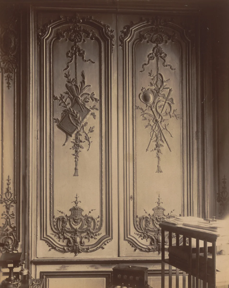 Hôtel de Roquelaure by Eugène Atget, photograph, 1905