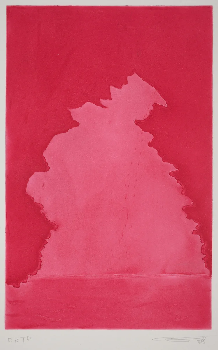 Rainbow - Red Cave by Chris Ofili, print, 2008