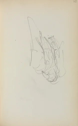 Italian Sketchbook: Gondola (page 110) by Maurice Prendergast, book, 1898-1899