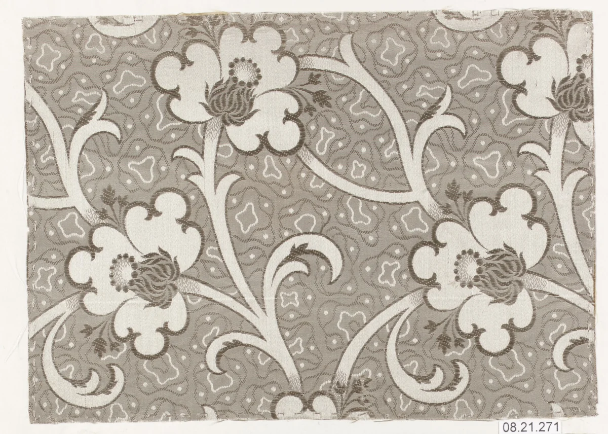 Textile sample by Unknown Designer, textile, 1900