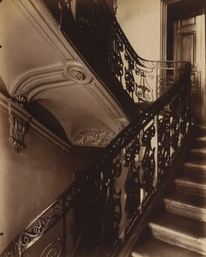 Ancien Hotel de Jumilhac, 12 Rue de L'Abbe Gregoire by Eugène Atget, photograph, 1904