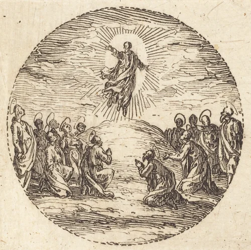 The Ascension by Jacques Callot, print, 1631