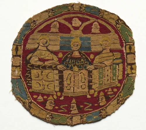 Pair of Segmenta by Unknown, textile, 700-899