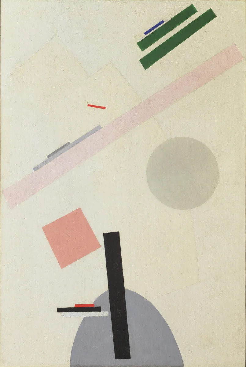 Suprematist Painting by Kazimir Malevich, painting, 1916