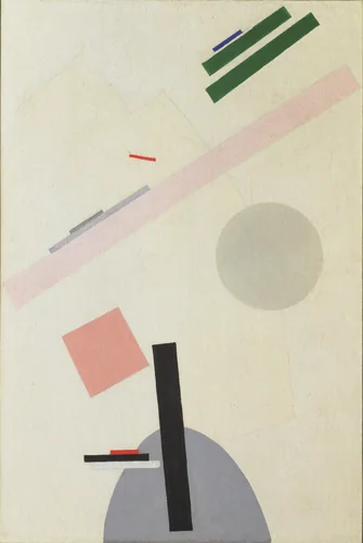 Suprematist Painting by Kazimir Malevich, painting, 1916
