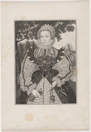 Mary of Guise by Henry Shaw, print, 1800-1873