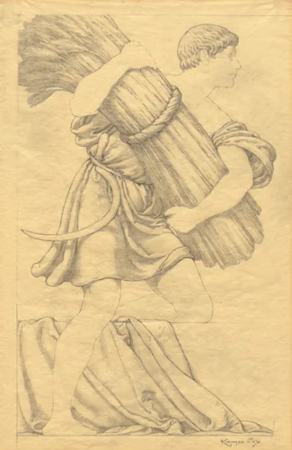 Sketch by Kenyon Cox, drawing, 1912