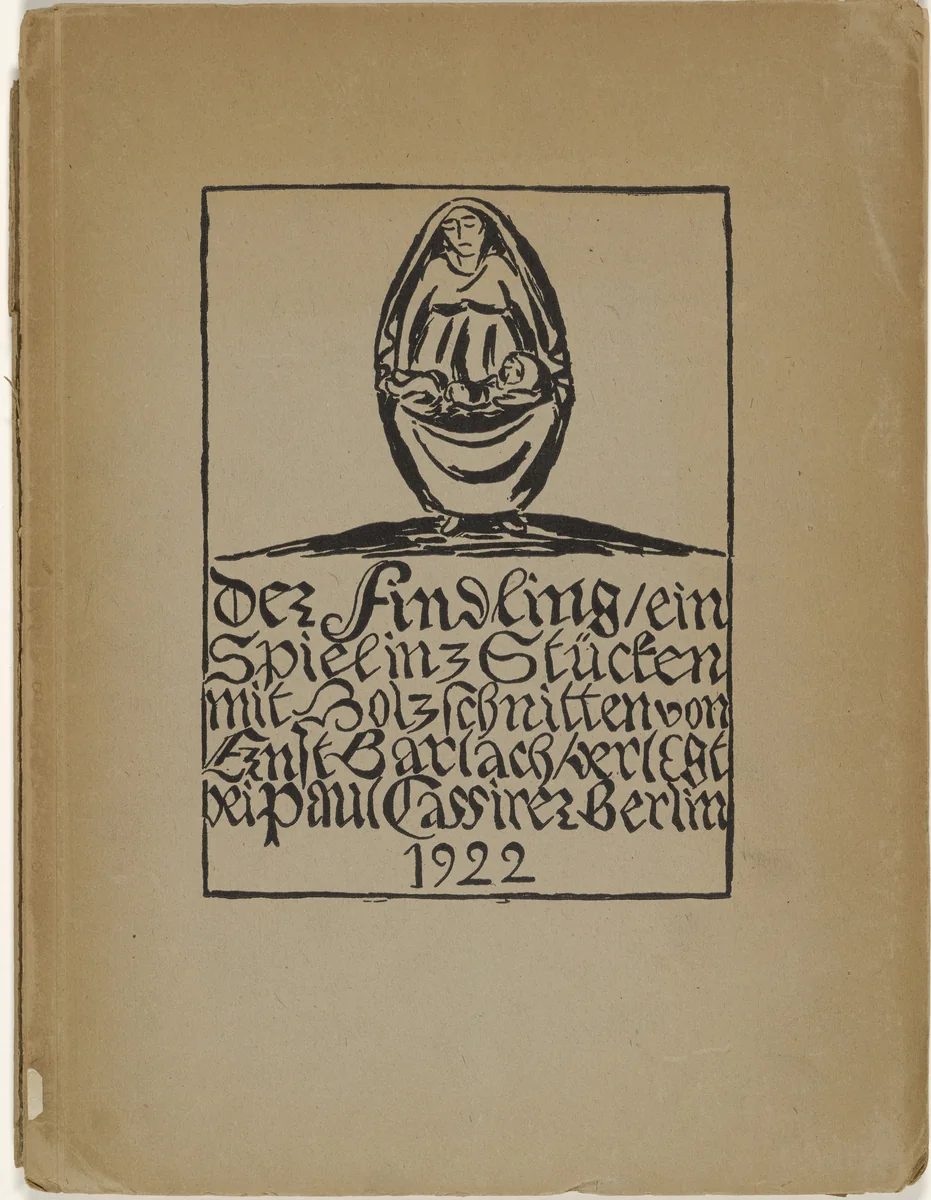 Der Findling (The Foundling) by Ernst Barlach, illustrated book, 1922