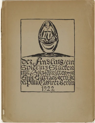 Der Findling (The Foundling) by Ernst Barlach, illustrated book, 1922
