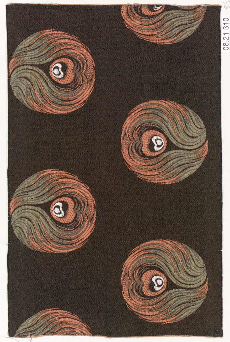 Textile sample by Unknown Designer, textile, 1900
