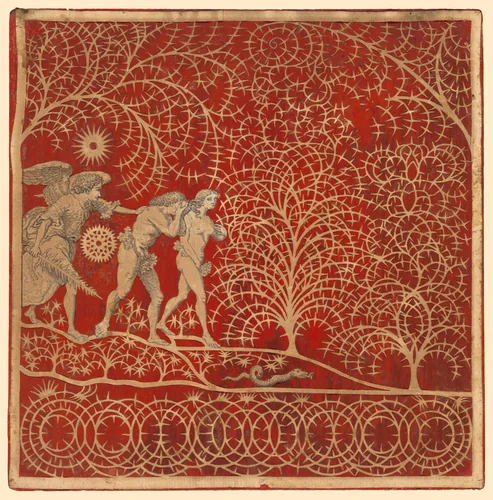 The Expulsion from Eden by British 18th Century, drawing, 1780