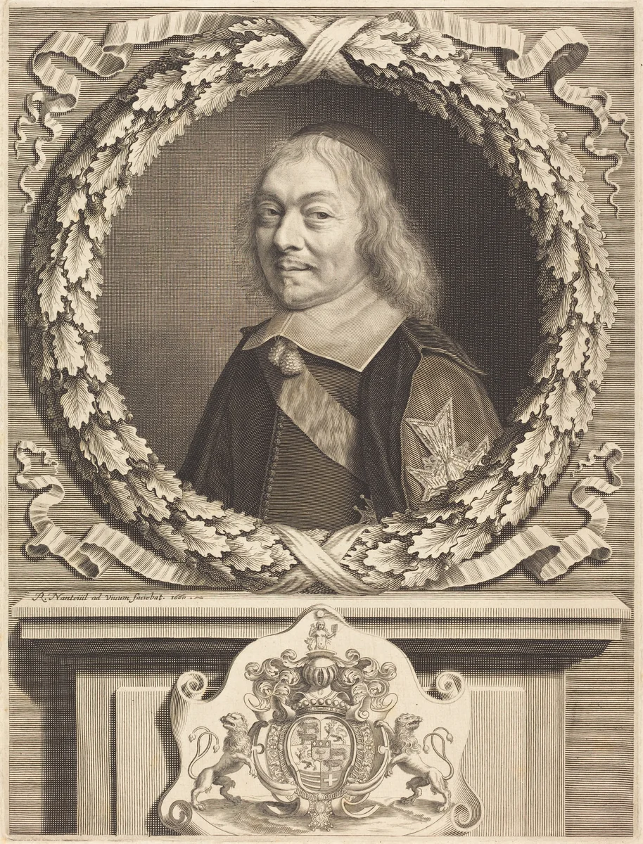 Henri-Auguste, Comte de Brienne by Robert Nanteuil, print, 1660