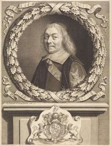 Henri-Auguste, Comte de Brienne by Robert Nanteuil, print, 1660
