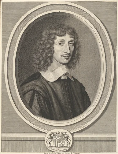 Henri de Guénégaud by Robert Nanteuil, print, 1649-1659