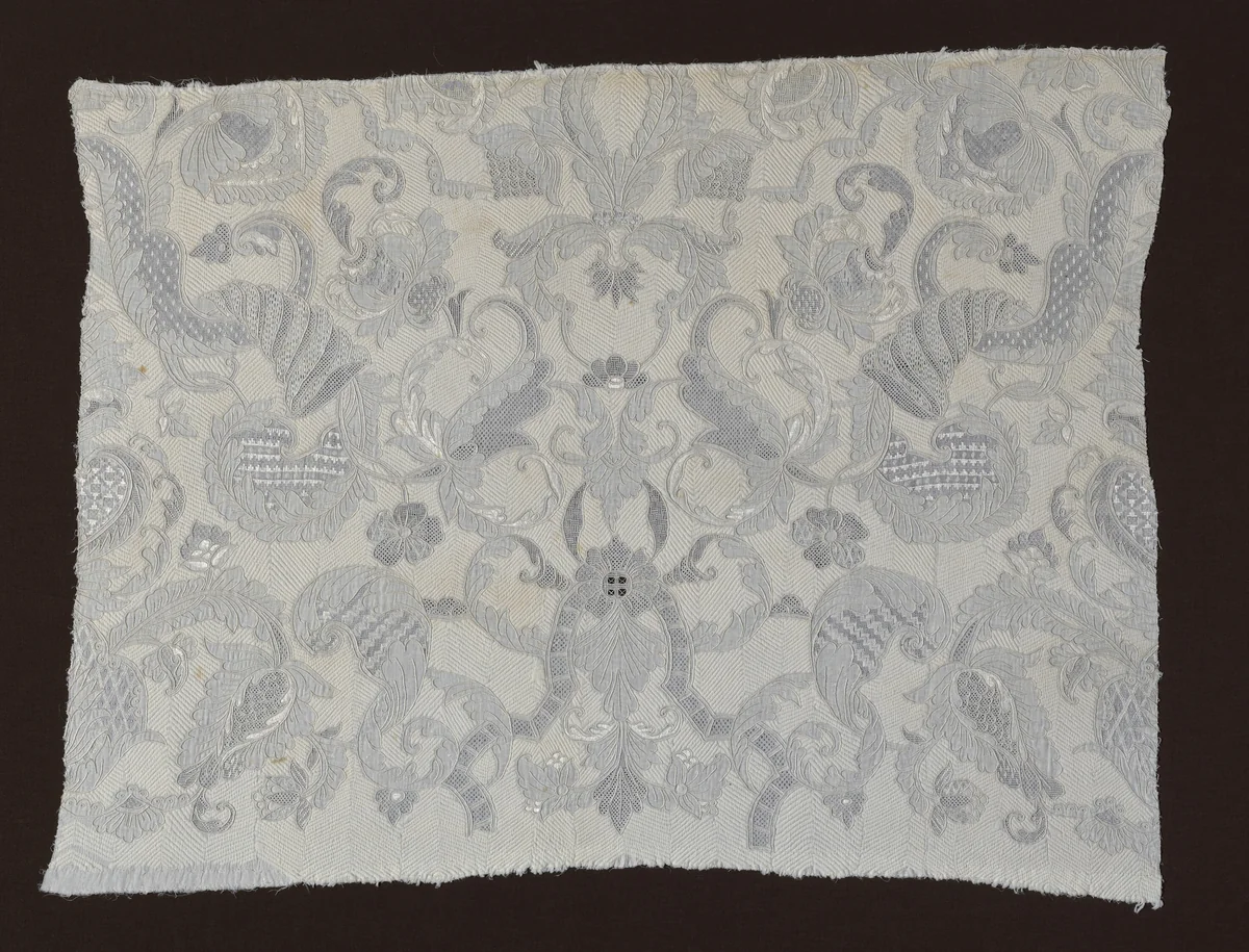 Panel from a Jacket by Germany, Dresden, textile, 1725-1735