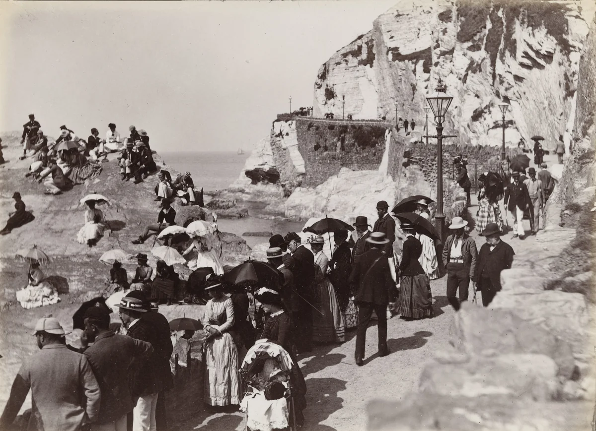 Ilfracombe, Captstone Parade by Francis Bedford, photograph, 1855