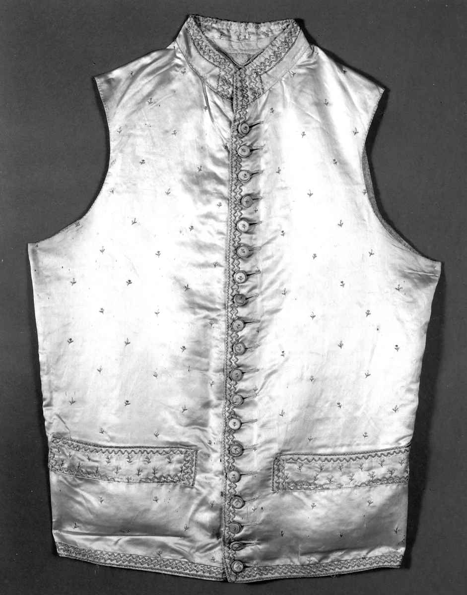 Waistcoat by France, textile, 1801-1900