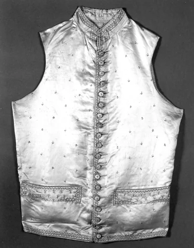 Waistcoat by France, textile, 1801-1900