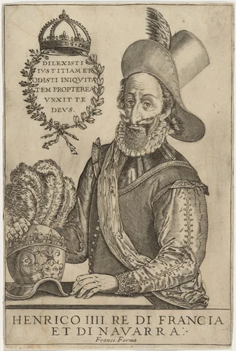Henry IV by Giacomo Franco, print, 1550-1620