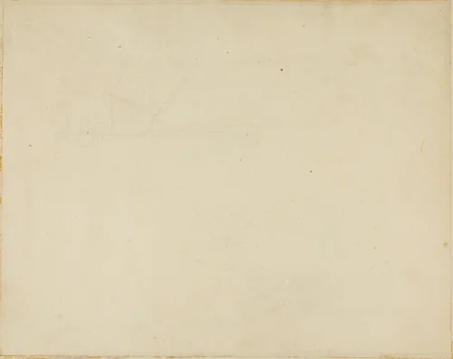Sketch of Farm Implement by Jean Louis André Théodore Géricault or Horace Vernet, drawing, 1818-1819