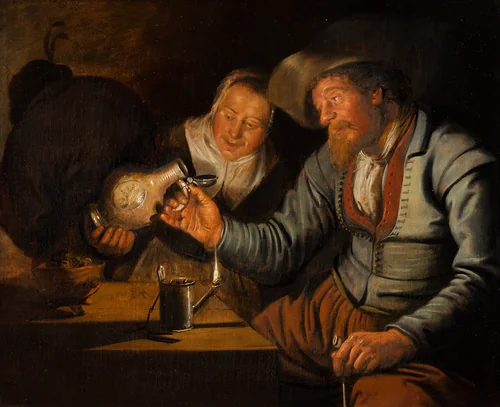 The Five Senses: Sight by Jan Miense Molenaer, painting, 1637