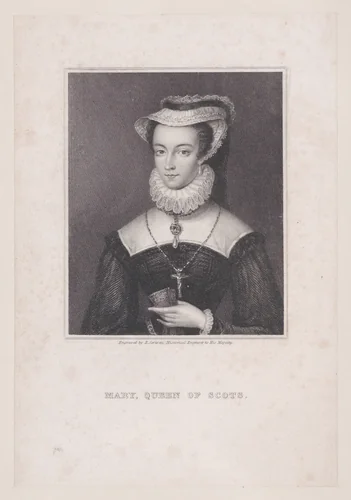 Mary, Queen of Scots by Edward Scriven, print, 1800-1835