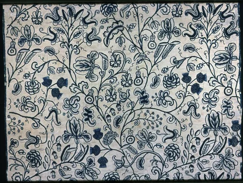 Panel by England, textile, 1675-1700