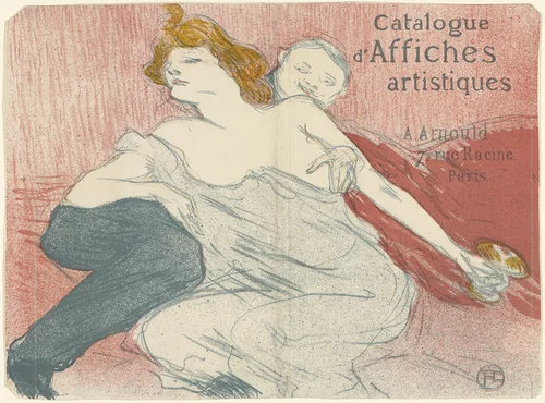 The Debaucher (Débauché) by Henri de Toulouse-Lautrec, print, 1896