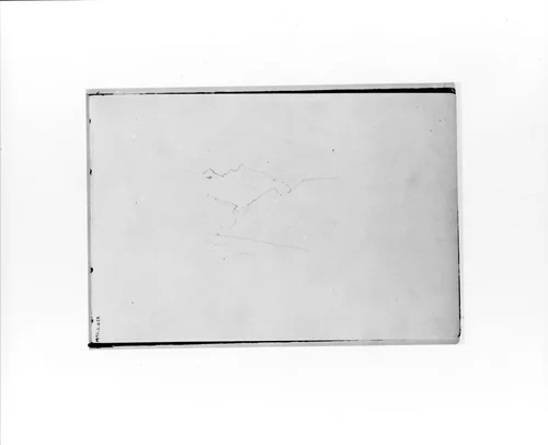 Mountains (from Sketchbook X) by William Trost Richards, artwork, 1885