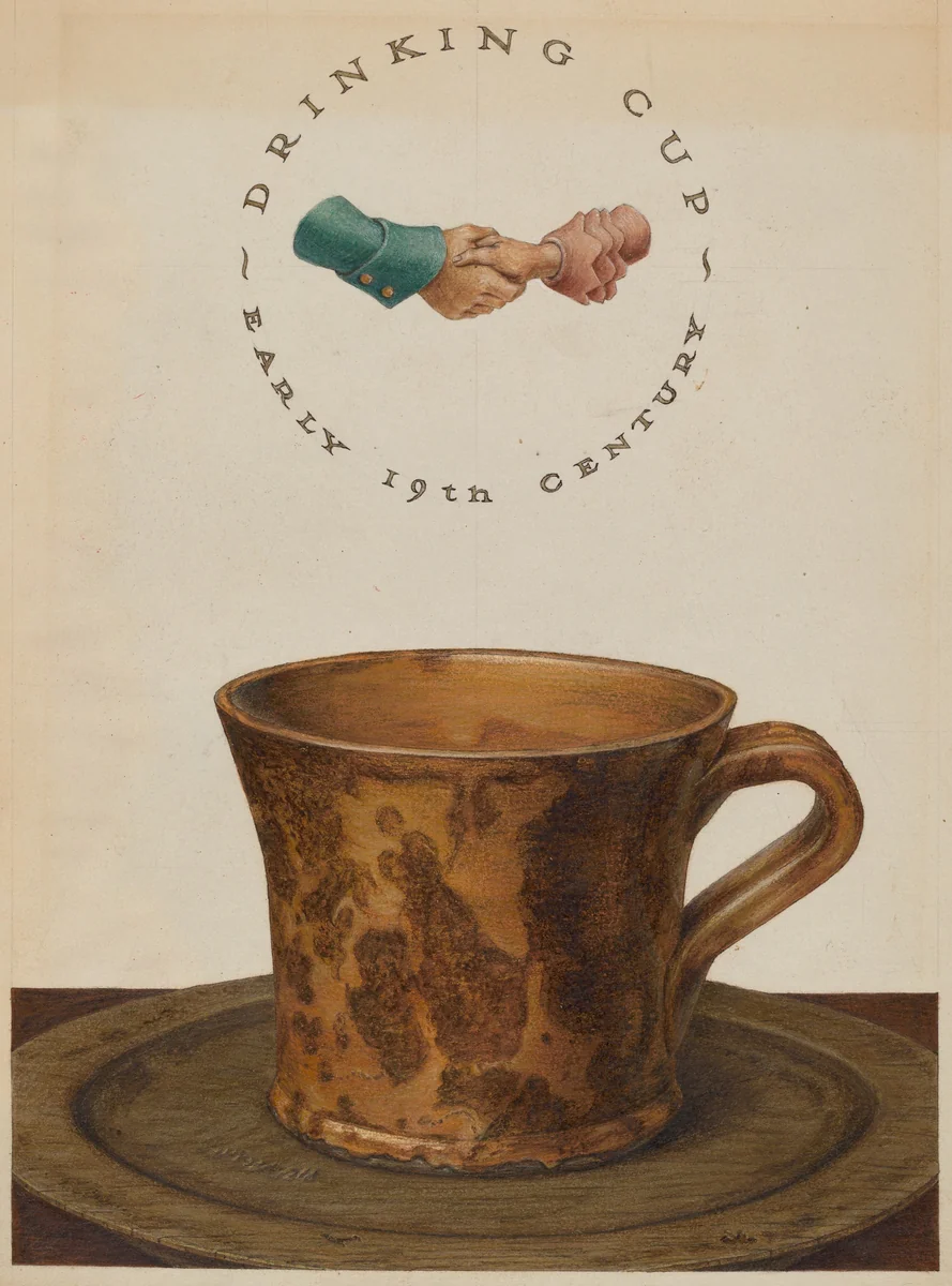 Drinking Cup by John Matulis, index of american design, 1935-1942