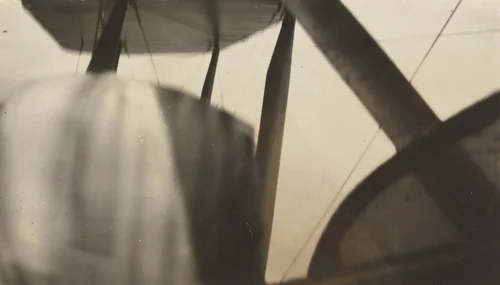Untitled, (Abstraction, airplane) by Unidentified Photographer, photograph, 1920