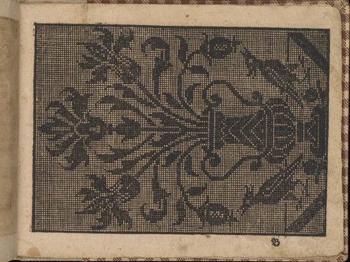 New Künstlichs Modelbuch (Page 7 recto) by Bernhard Jobin, book, 1600