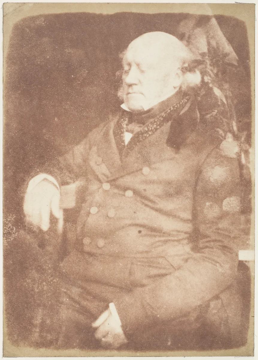 [Unidentified Man] by Hill and Adamson, photograph, 1843-1847