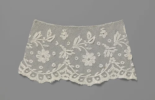 Strook kloskant met gegodroneerde schulpen by anonymous, other, 1875-1899