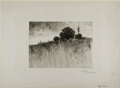 Under the Hill by Joseph Pennell, print, 1881