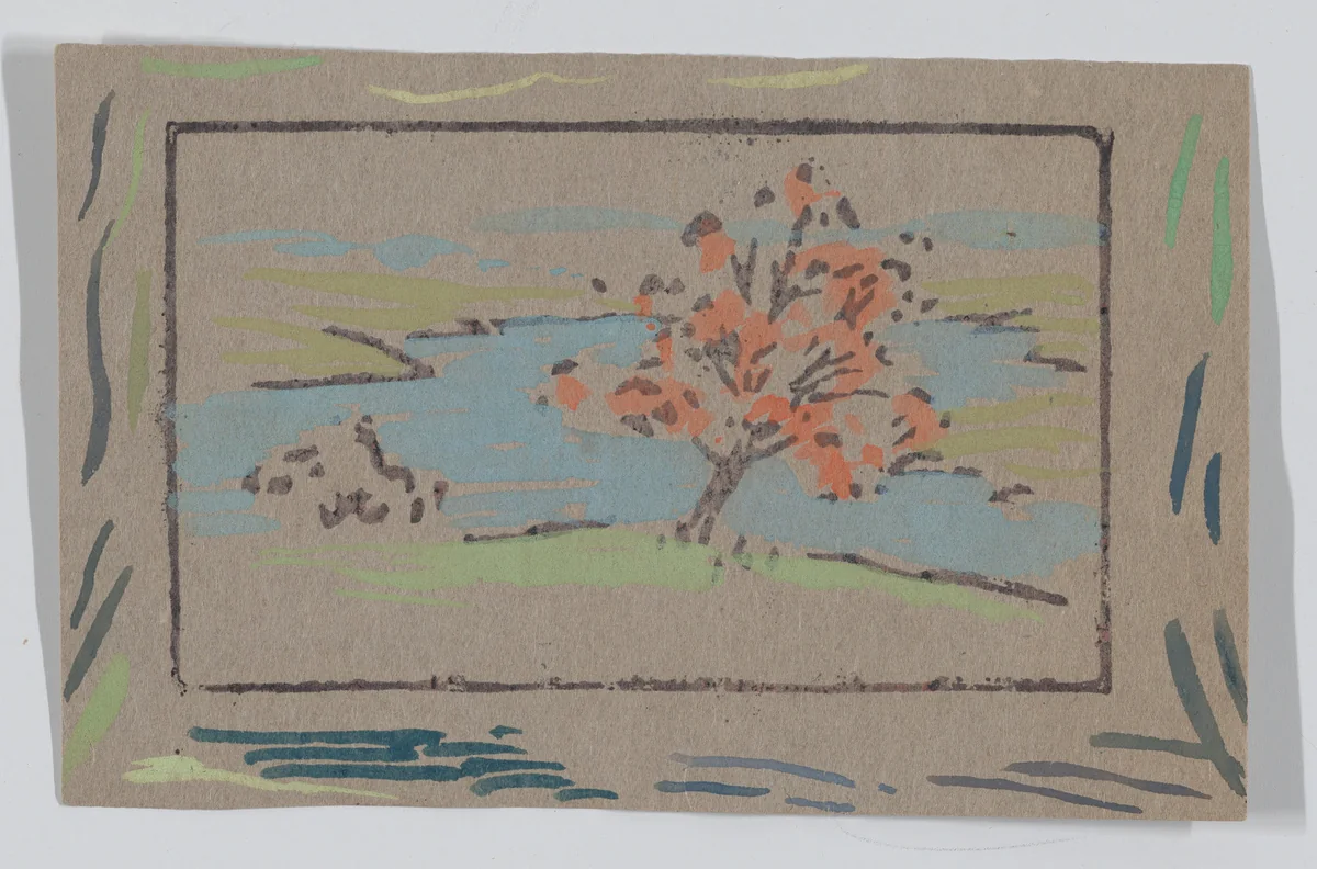 Nabby's Point by Arthur Wesley Dow, artwork, 1913