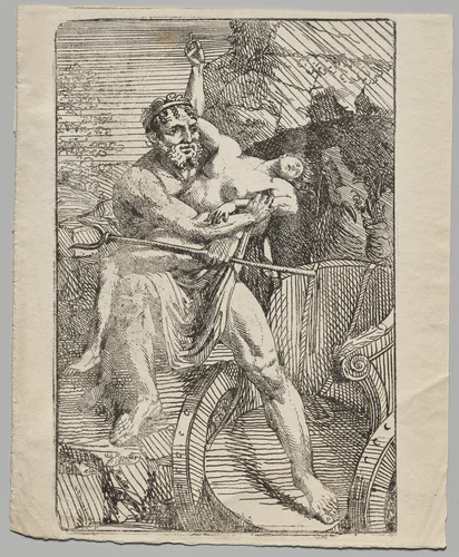The Abduction of Proserpina by Pluto (2nd version) by Friedrich Wilhelm Reuter, print, 1803