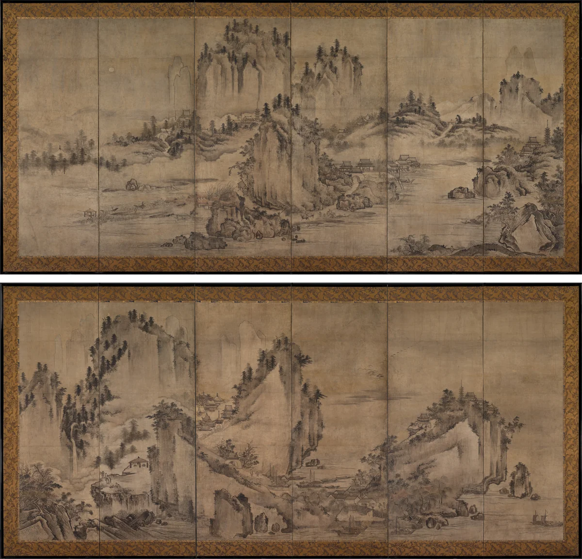 Landscape by Unknown, painting, 1550-1599